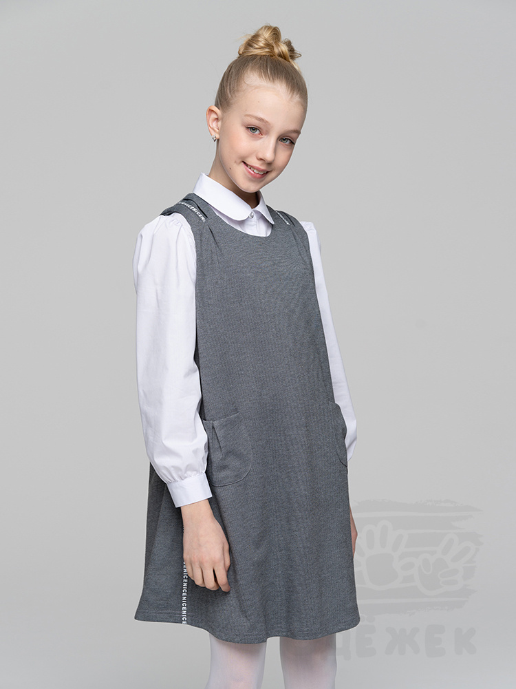 1089Q Сарафан школьный для девочки 1089Q