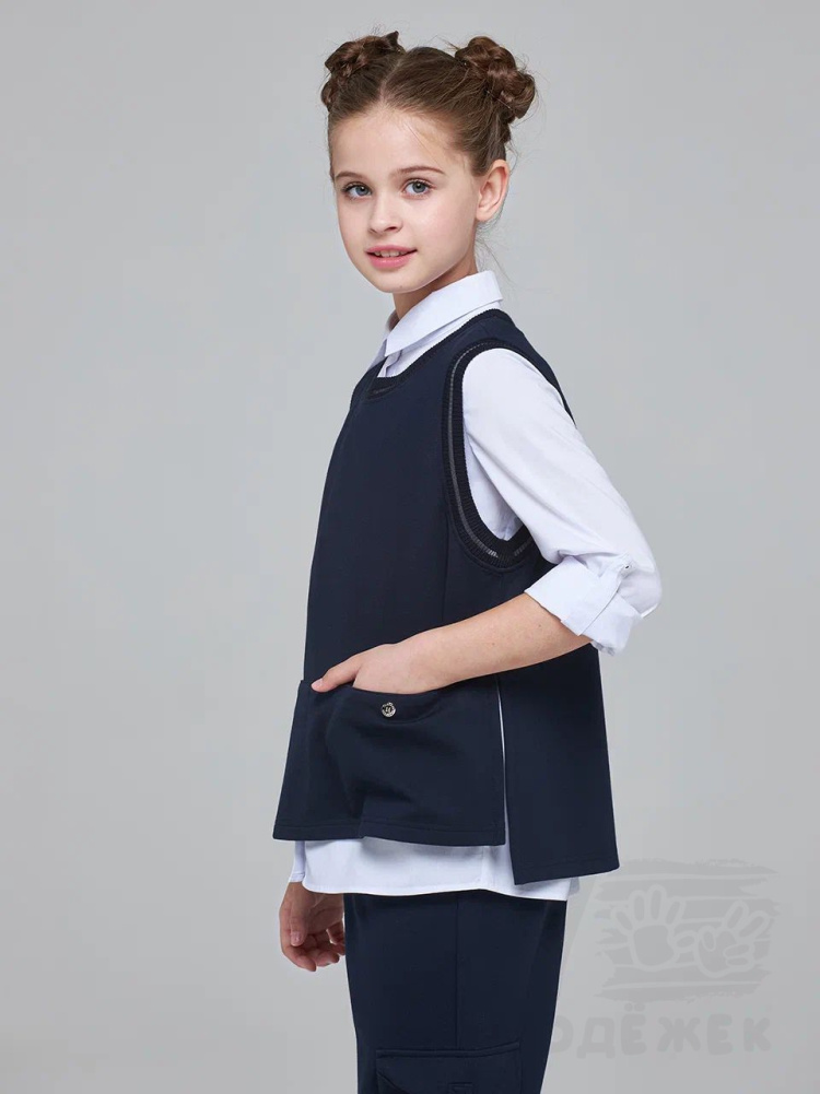 1179 Блузка (двойка) для девочки 1179