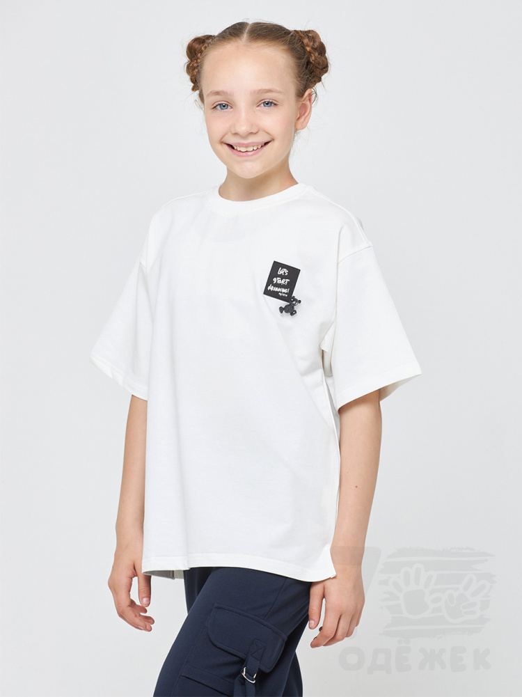 1188-1 Блузон для девочки короткий рукав 1188-1