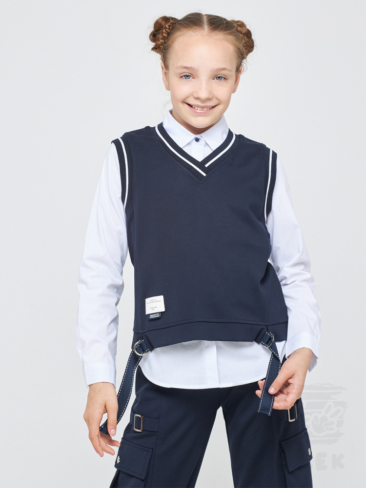 1200 Блузка (двойка) для девочки 1200