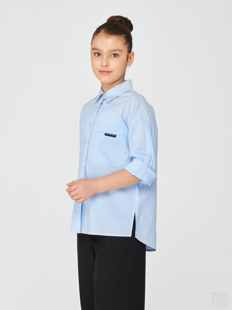 1295 Блузка для девочки длинный рукав 1295